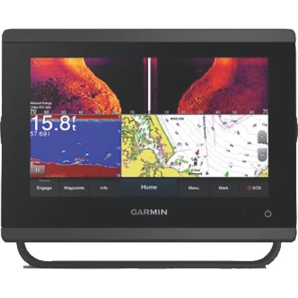 GPSMAP 723xsv GPS/Chartplotter, w/SideVü, ClearVü and Traditional CHIRP Sonar & Worldwide Basemap, Garmin, Mfr#: 010-02365-02